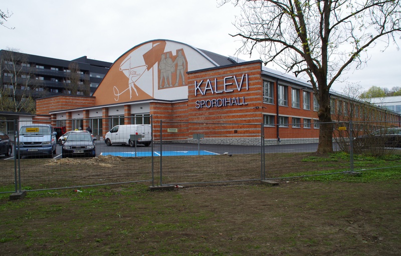 VSÜ Kalevi spordihall Tallinnas rephoto