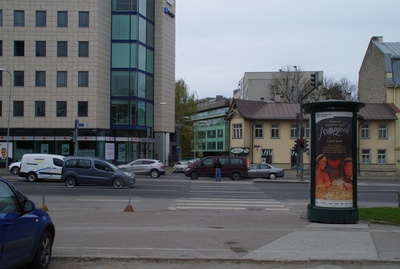 Liivalaia ja Tatari tn ristmik Tallinnas, tänavavaade rephoto