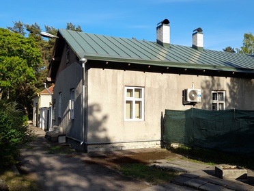 Rahumäe kalmistu kontor. rephoto