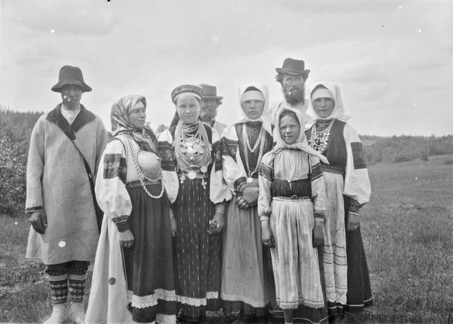 The people of Tuplev village