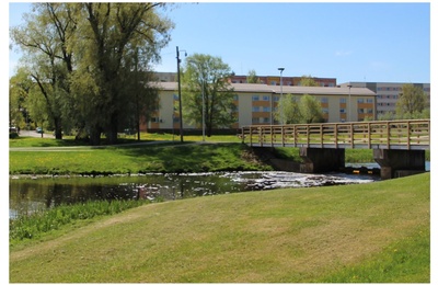 Valga. Pedeli jõgi rephoto