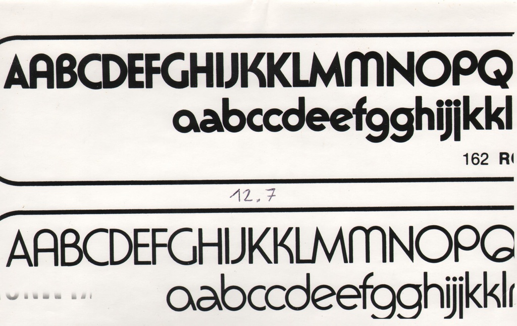 Roberta ja Arabic tähetrükised