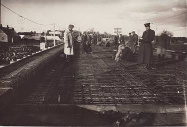 Jõgeva bridge before casting the cover