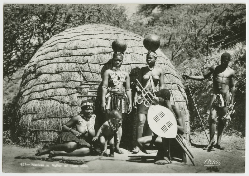 Lõuna-Aafrika Vabariik, Natal. Kohalikud elanikud roo-onni ees