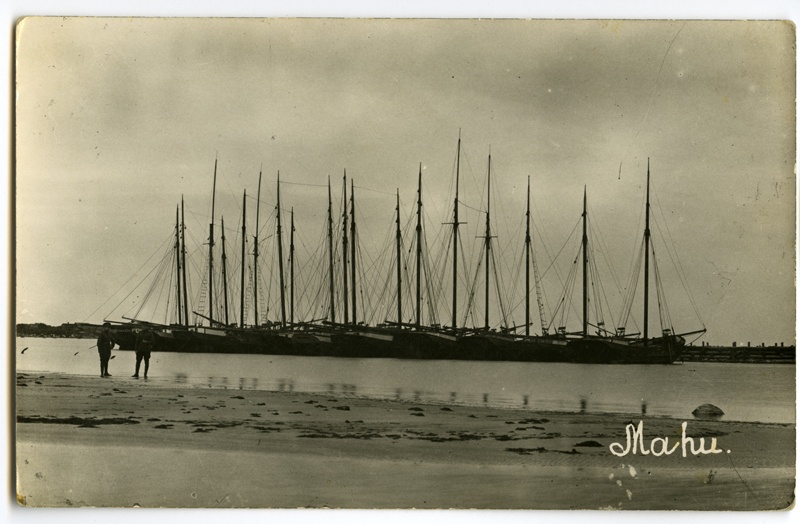 Purjelaevad Mahu sadamas