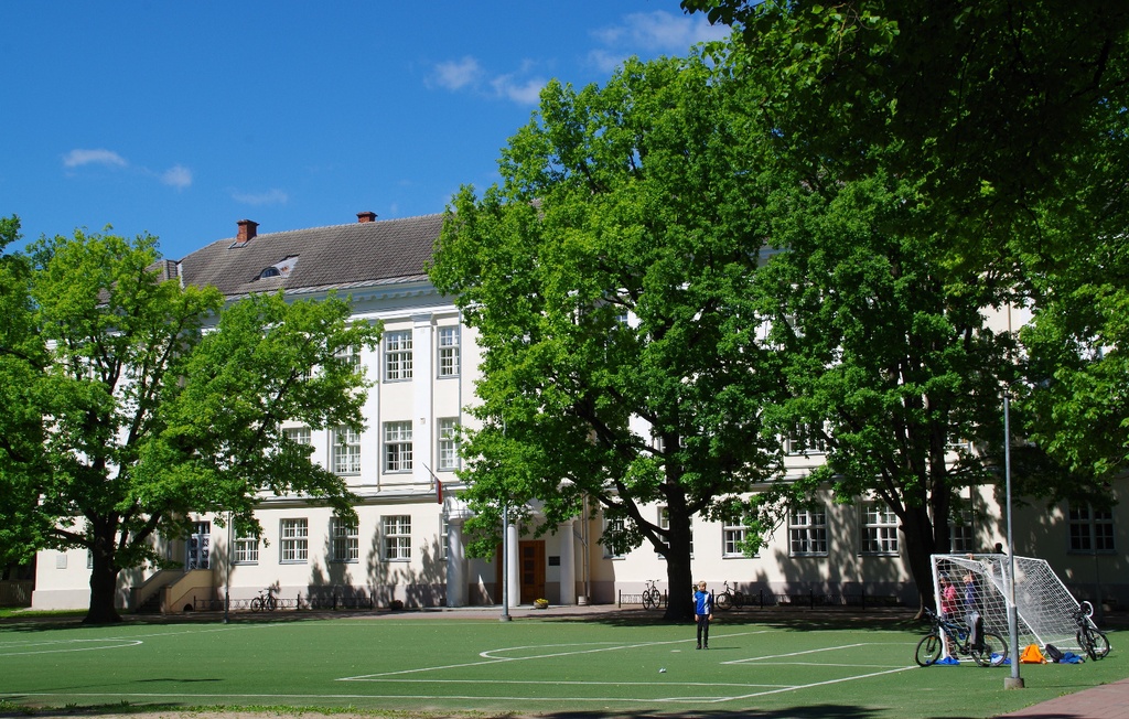 Estonia : Tartu Women's Gymnasium rephoto