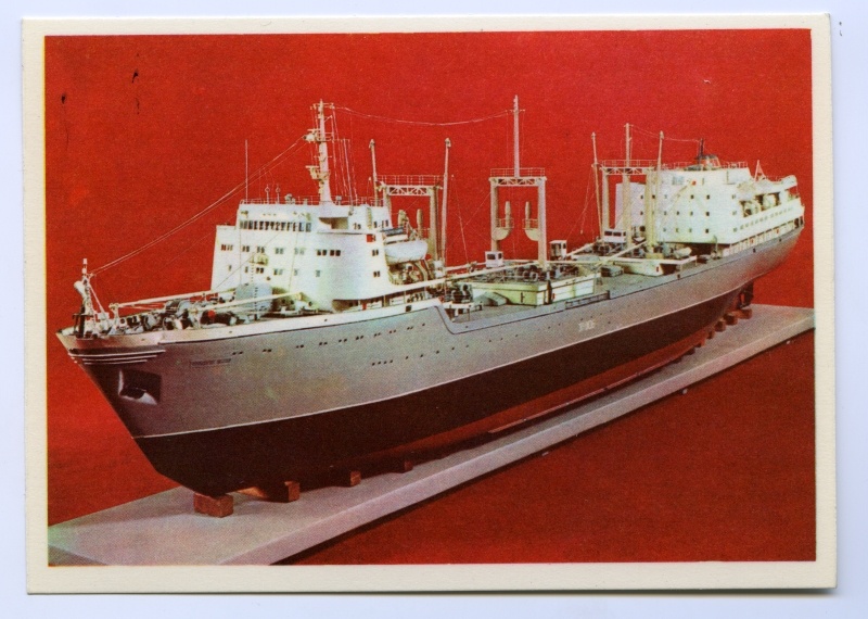 Mootorlaeva "Frederyk Chopin" mudel Meremuuseumi fondist