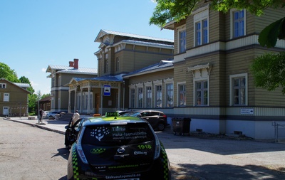 Tartu Waxal : Dorpat : Bahnhof rephoto