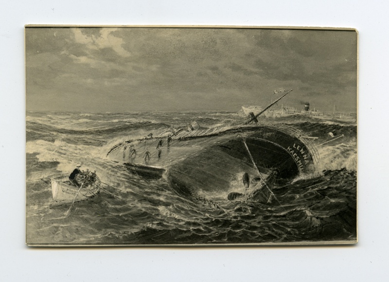 Foto maalist ''Lenna'' hukkumine