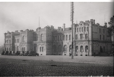 Tallinn. Vaade Balti jaamale Vaksali t. poolt  duplicate photo