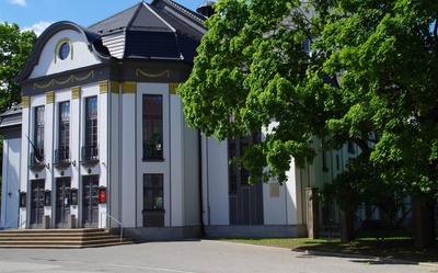 German Theatre (Last Small Vanemuine) and Garden t. Tartu, 1920-1928. rephoto