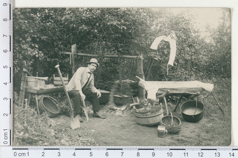 Keila, suvine pesuköök Leholas