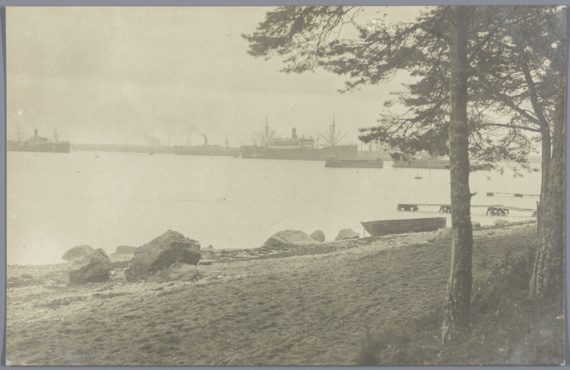 Operatsioon Albion: Saksa laevad Saaremaa rannikul