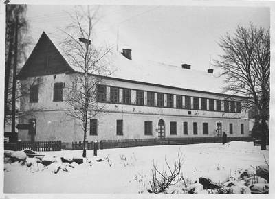 Palamuse schoolhouse 1949  duplicate photo