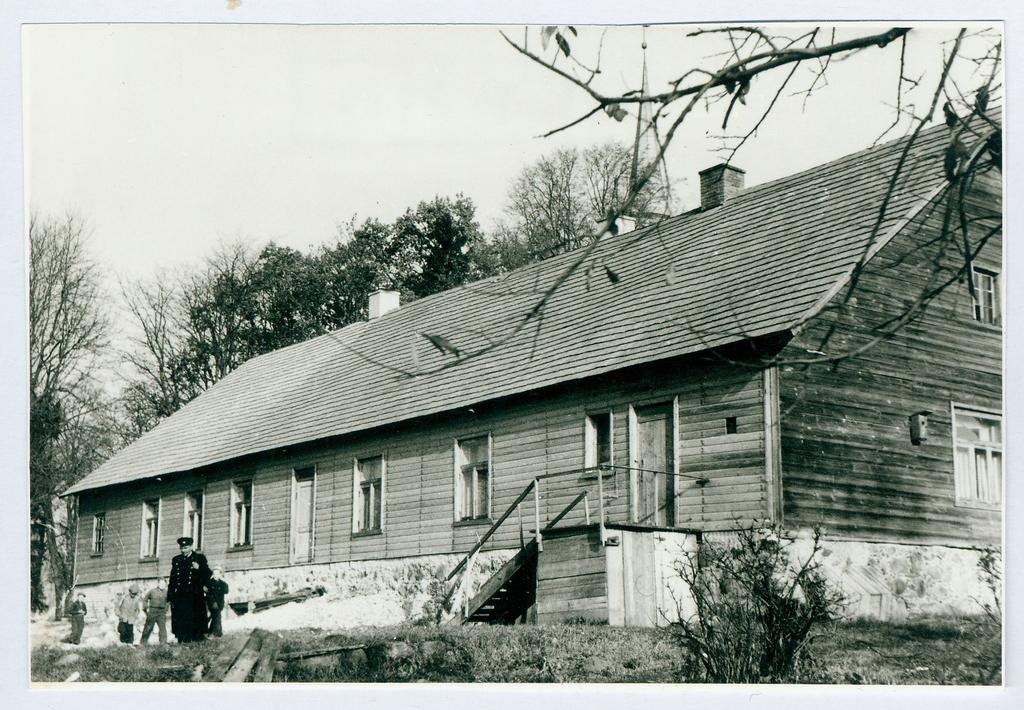 Palamuse old schoolhouse 10.1959