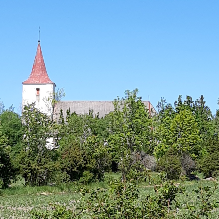 Reigi kirik, vaade hoonele lõunast rephoto