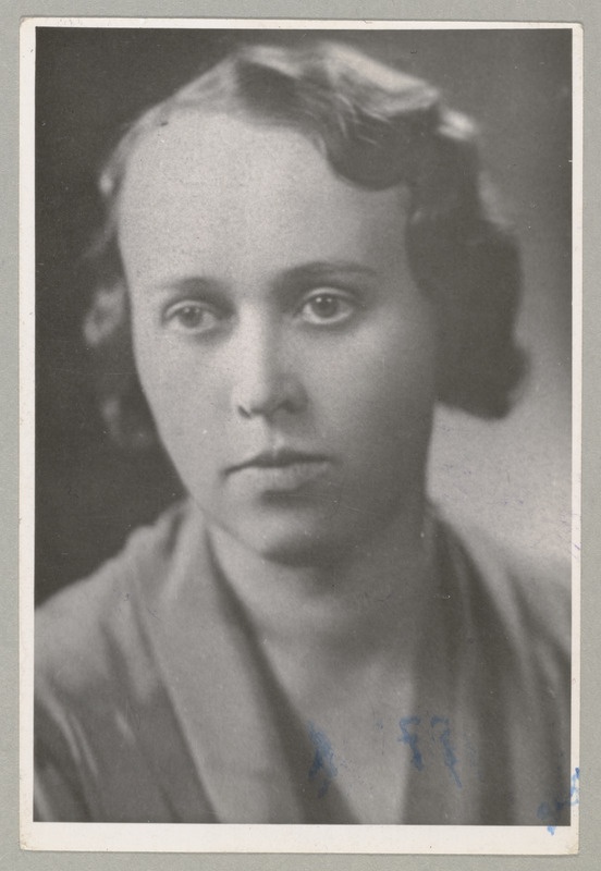 Portree: Alice Haberman - NSVL Ülemnõukogu saadik 1941.a.