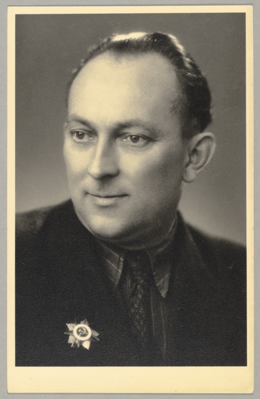 Portree: Heinrich Ajo - ENSV Ülemnõukogu saadik, valitud 16.02.1947