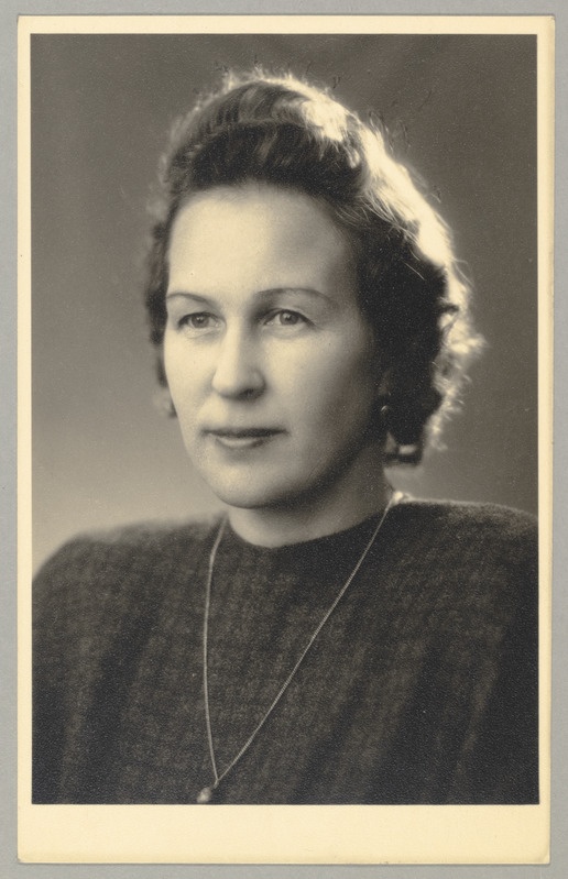 Portree: Hilda Hein - ENSV Ülemnõukogu saadik, valitud 16.02.1947