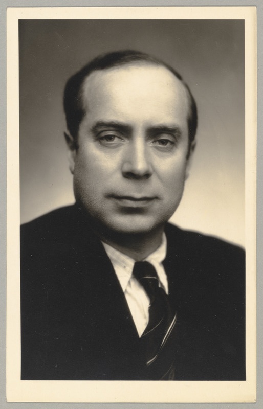 Portree: Eugen Kapp - ENSV Ülemnõukogu saadik, valitud 16.02.1947