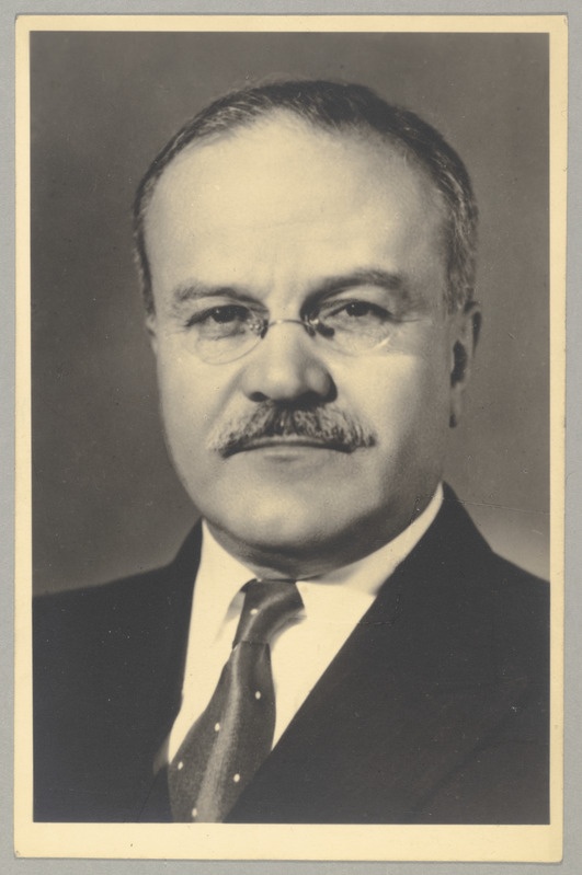 Portree: Vjatšeslav Molotov - ENSV Ülemnõukogu saadik, valitud 16.02.1947