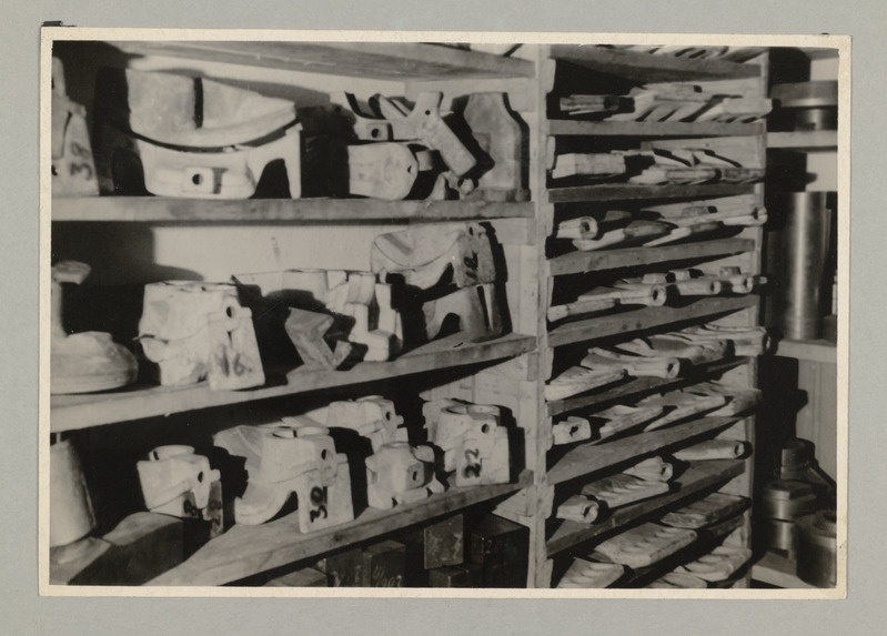 Tartu Alumiiniumivabrik "TAV" -  vormide ladu.