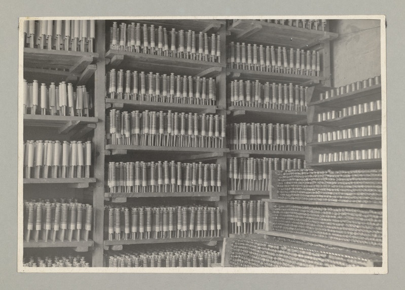 Tartu Stanioli- ja Tuubivabrik - tuubide kuivatusruum.