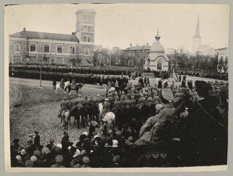 1. mai demonstratsioon 1917.a.Tallinnas.