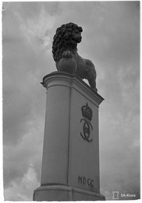 The Memorial of Karle XII, built near Narva in 1936 by the Swedish people.  similar photo