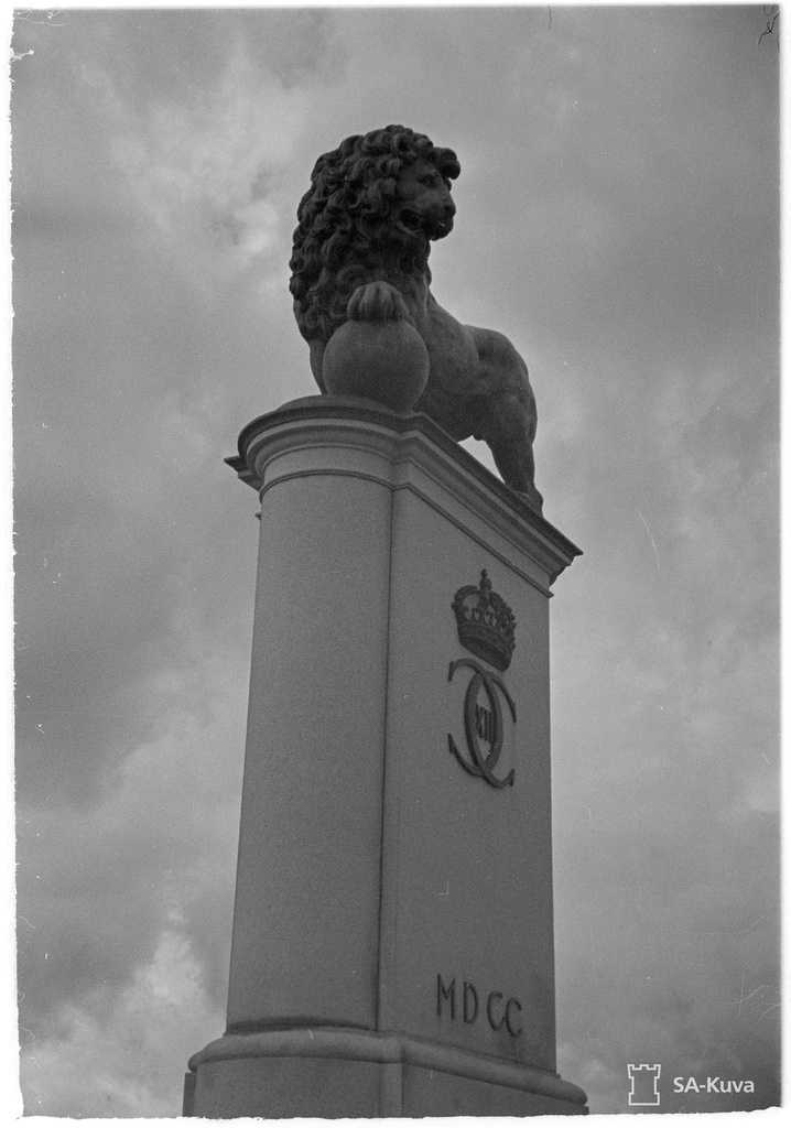 The Memorial of Karle XII, built near Narva in 1936 by the Swedish people.