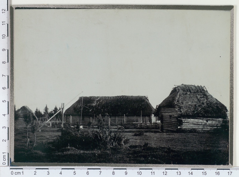 Vanaale saun Vändra khk, Selle v, Vanaale maapeal (elumaja, laut, ait) 1913