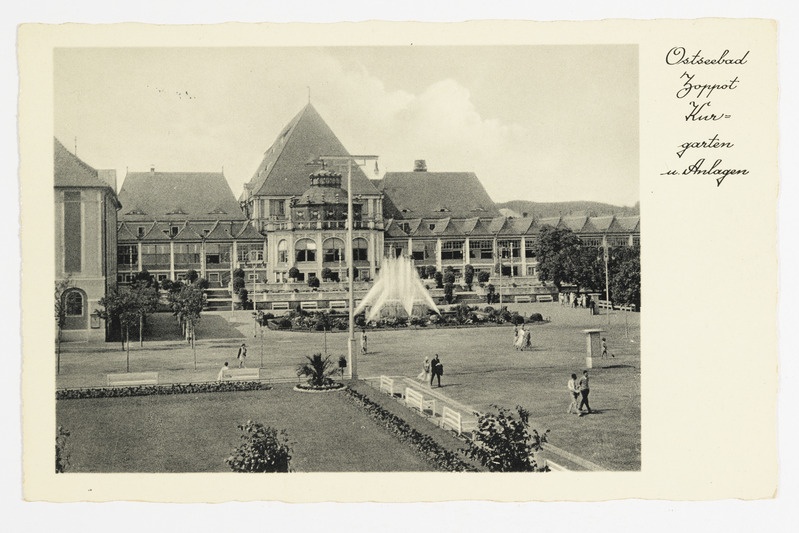 Ostseebad Zoppot - Läänemere-äärne Sopot, spaa-aed