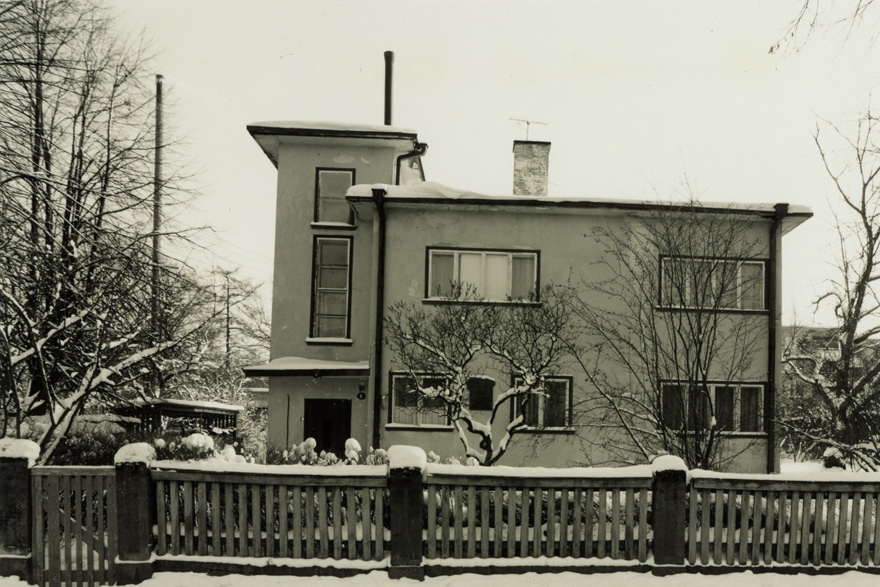 Elamu Tartus Hermanni 6, hoone vaade. Arhitekt Arnold Matteus