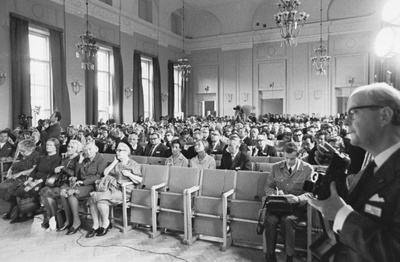 Soome-Ugri Kongress Tallinnas 1970. Tallinna Poliitharidusmaja.  similar photo