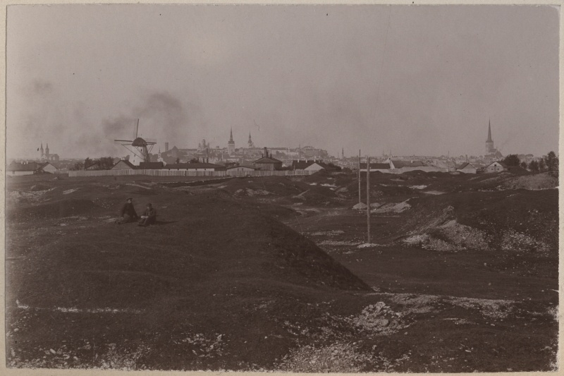 Tallinn Lasnamäe poolt vaadatuna.