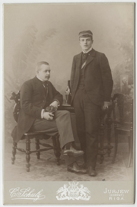 Korporandid E. Schoeler ja A. v. Vegesack