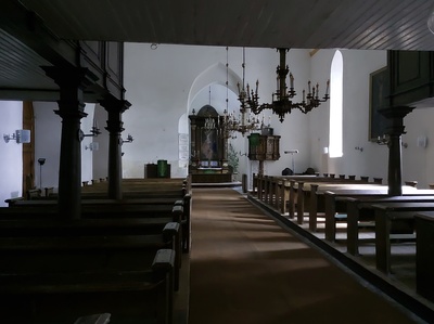 Kose kiriku interjöör rephoto