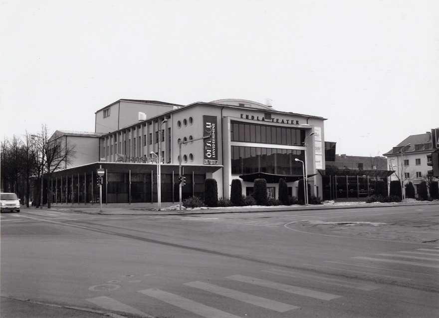 Teater Endla, eestvaade. Arhitekt Ilmar Laasi