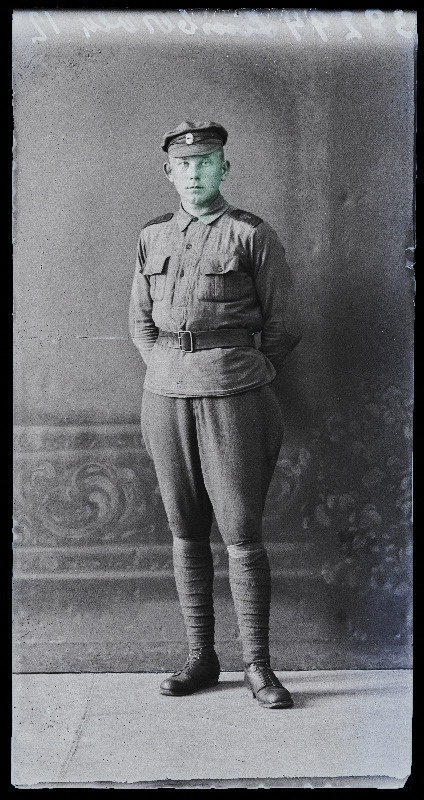 Sõjaväelane Hugo Limbervek.