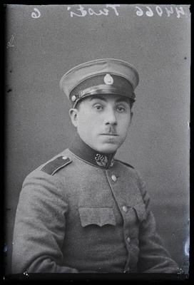Raudteepolitseinik Hans Tusti.  duplicate photo