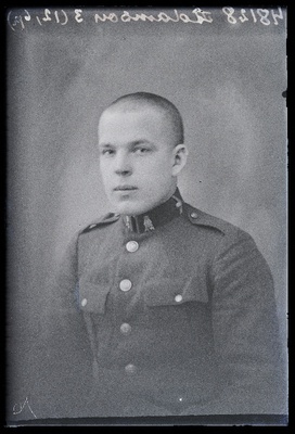 Sõjaväelane Adamson, Sakala Üksik Jalaväerügement.  duplicate photo
