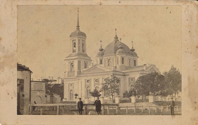 Piltpostkaart. Uspenski kirik. Tartu, 1880-1900.  duplicate photo
