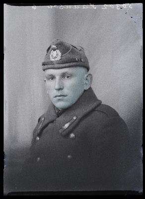 Sõjaväelane Mihkel Laanson, Sakala Jalaväerügement.  duplicate photo