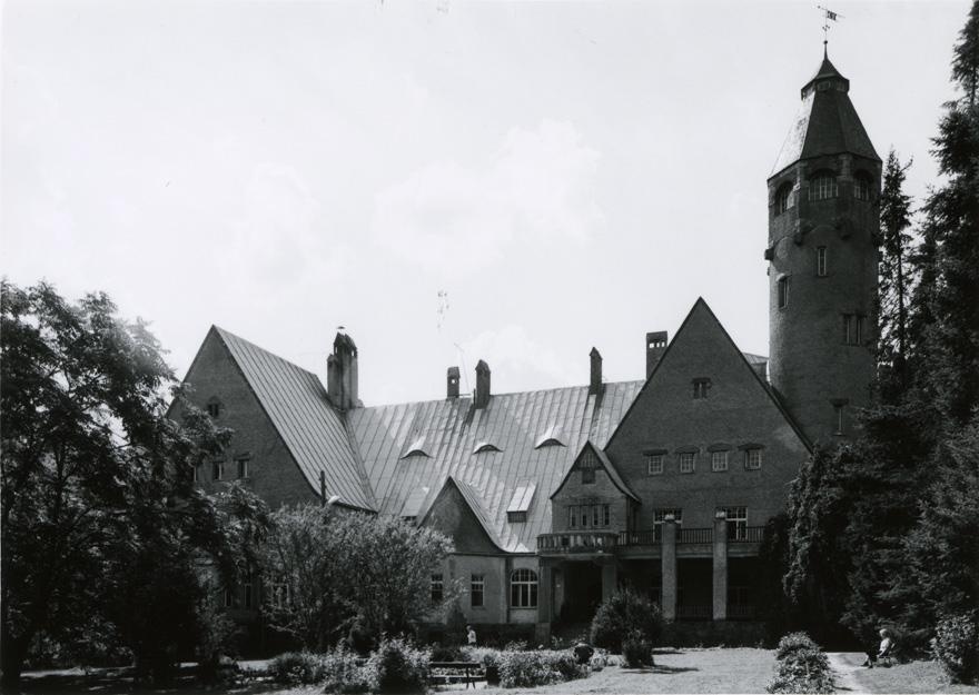 Taagepera mõisahoone, 4 vaadet hoonele. Arhitekt Otto Wildau