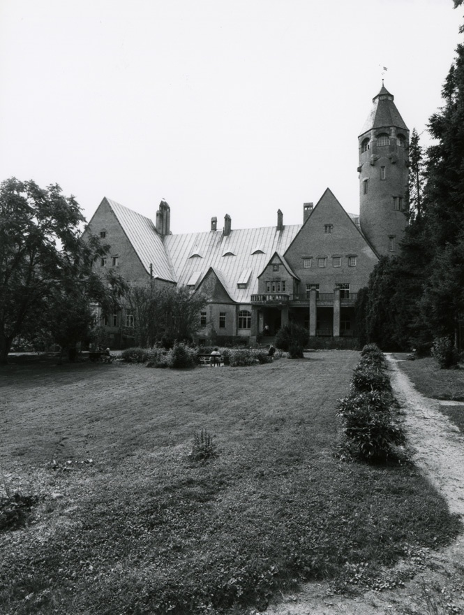 Taagepera mõisahoone, 4 vaadet hoonele. Arhitekt Otto Wildau