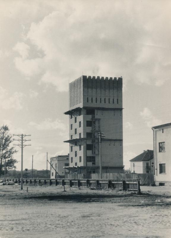 foto Viljandi uus veetorn 1961 foto A.Kiisla