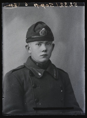 Sõjaväelane Al. Sepp, Sakala Üksik Jalaväepataljon.  duplicate photo