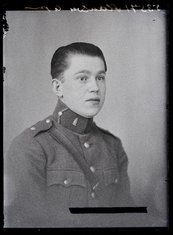 Sõjaväelane Hanson [Hansson], Sakala Üksik Jalaväepataljon.