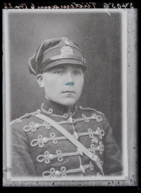 Ratsaväelase foto, (30.09.1929 fotokoopia, tellija Tiidemann).