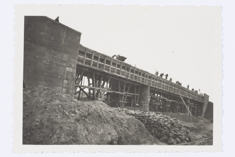 Kärevere silla ehitus, 1939.